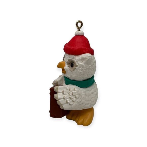 Hallmark Keepsake Ornament Home for the Owlidays 1990 QX518-3 - Picture 6 of 10